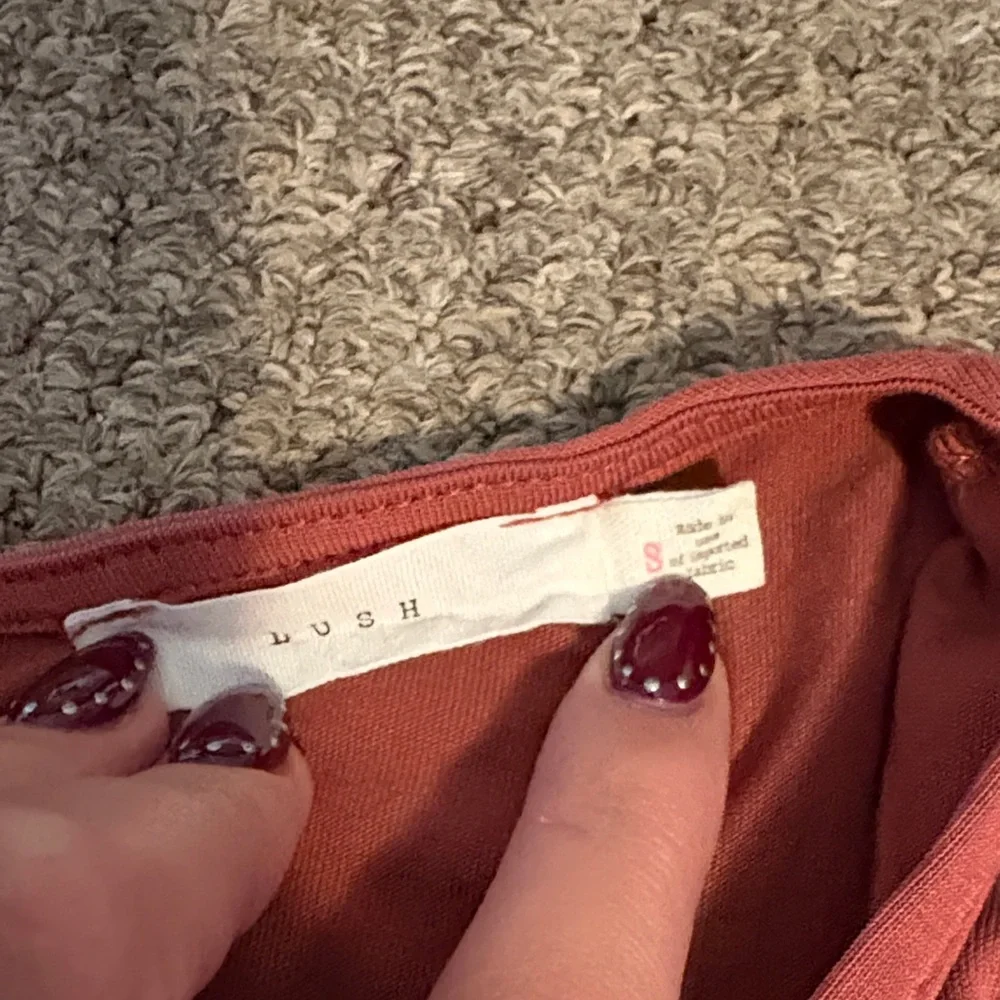 Lush Terracotta Short Sleeve Romper - Picture 2 of 6